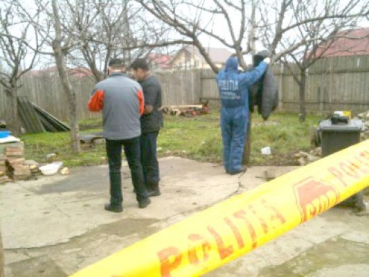Descoperire şocantă la Ostrov: avorton îngropat în curtea unei case
